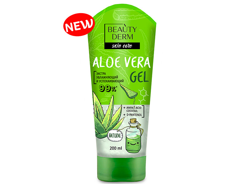 BEAUTY DERM Gel hidratant cu Aloe Vera