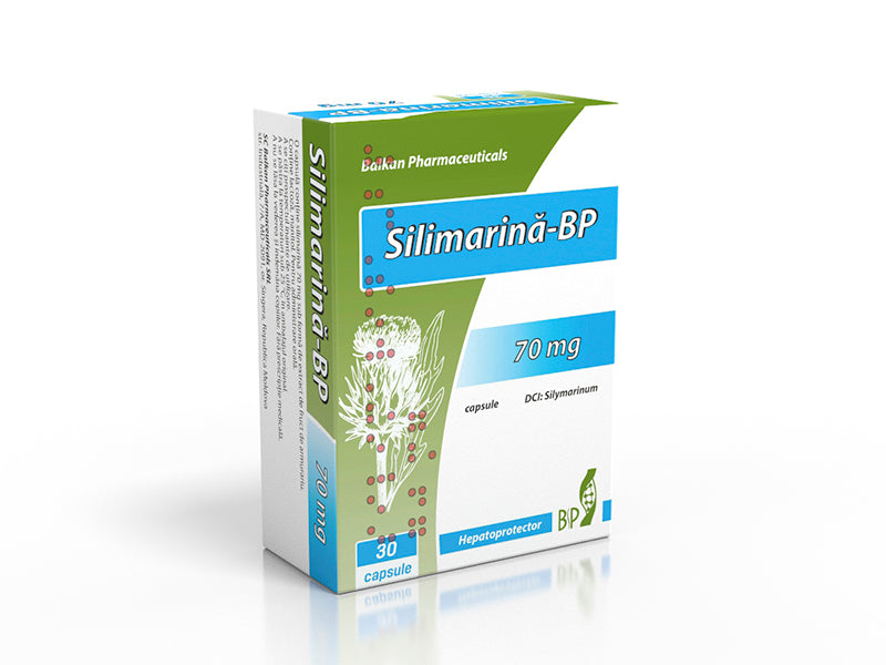 Силимарин 70 мг капсулы.