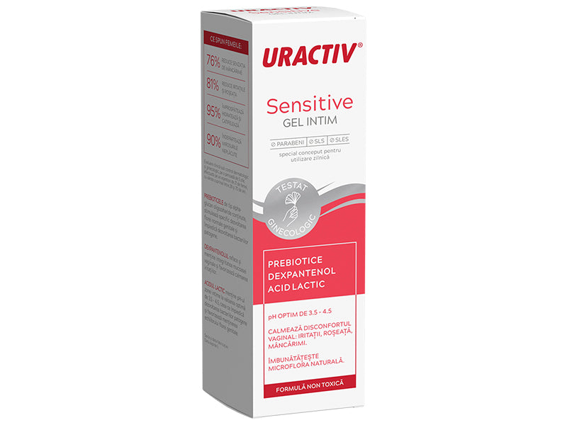 Uractiv Sensitive gel intim 200ml