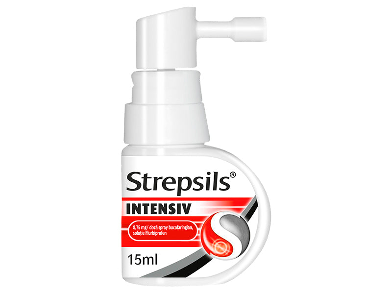Strepsils Intensiv spray Cirese si Menta 15ml