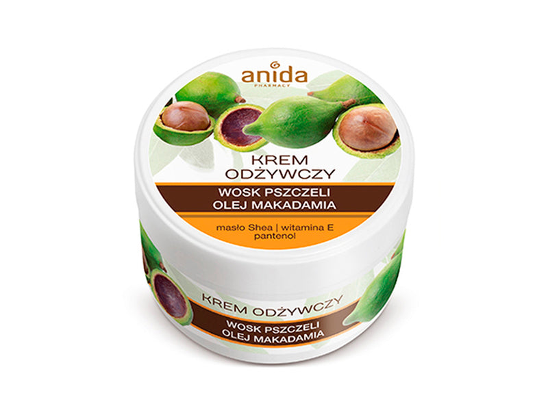 Anida pharmacy Crema nutritiva ceara de albini si ulei de Macadamia 125ml