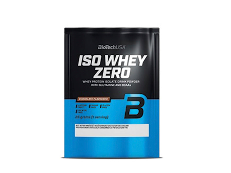 Biotech Pudra proteica Iso Whey Zero fara lactoza 25g ciocolata