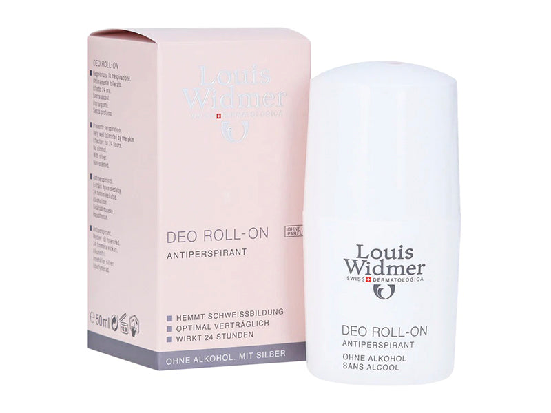 Louis Widmer Deo Roll-on antiperspirant 0% parfum 50ml