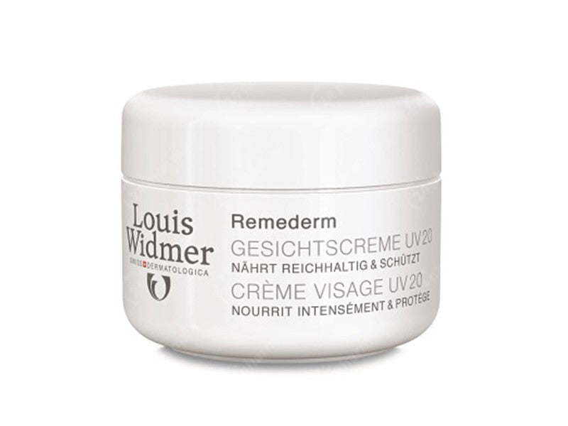 Louis Widmer Remederm Crema pu fata UV20 0% parfum 50ml