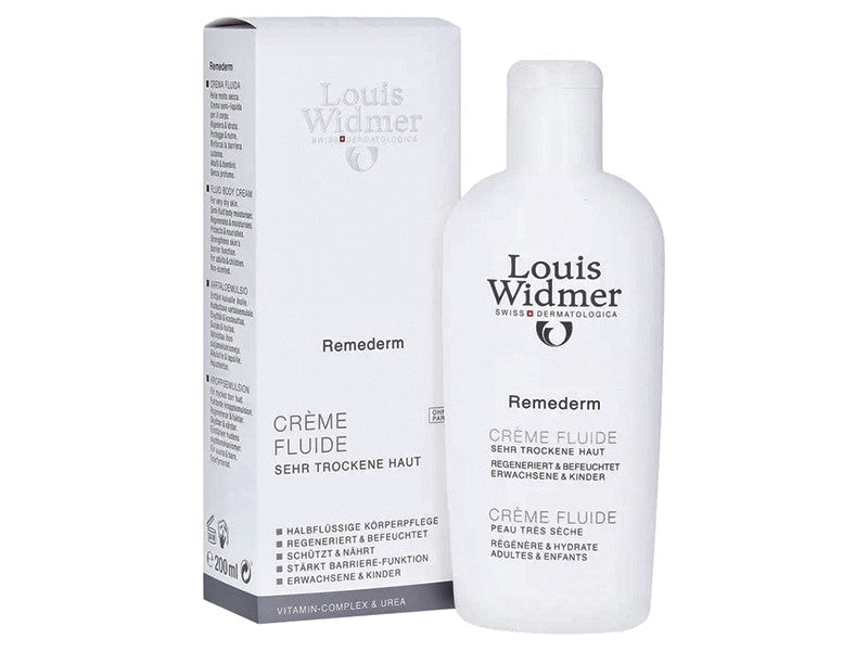 LLouis Widmer Remederm Crema pu corp fluida 0% parfum 200ml