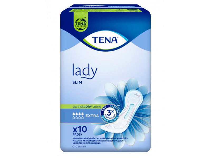 Урологические абсорбенты Tena Lady Slim Extra N10 для женщин