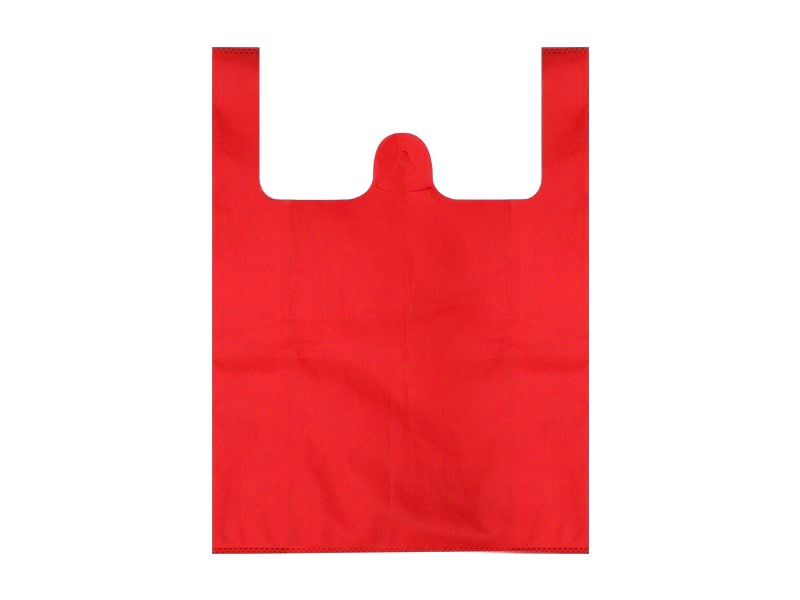 Эко сумка на майку 53*40 (красная)