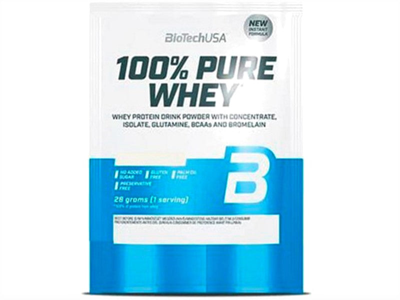 Biotech Pudra proteica 100% Pure Whey 28g ciocolata