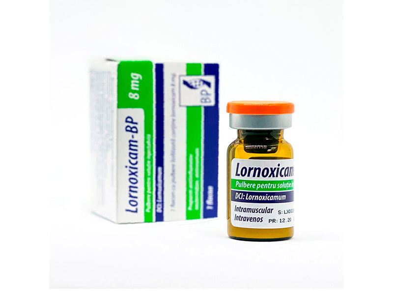 Lornoxicam Rompharm 8mg pulb.+solv./sol.inj