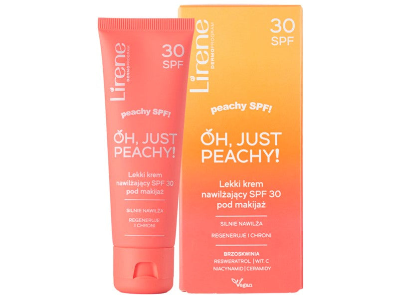 Lirene Just Peach Увлажняющий крем для легкого макияжа SPF 30 50мл E07655