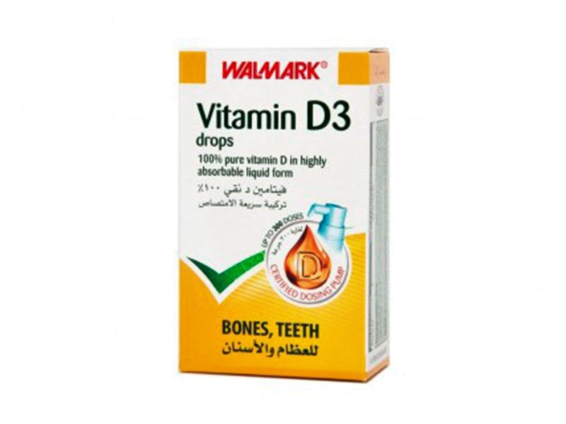 Витамин D3 400 МЕ оральные капли 15 мл