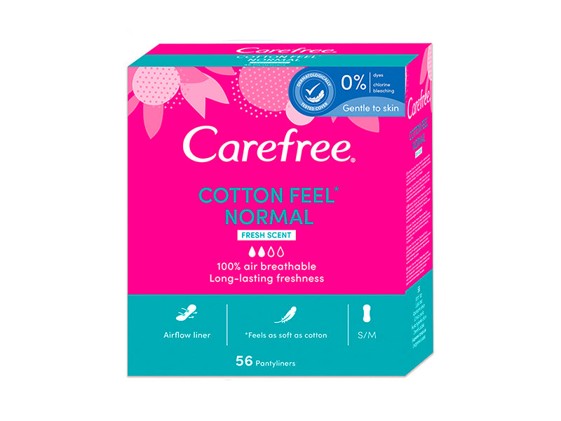 Carefree Absorb. zi Cotton Feel Normal Fresh deo N56