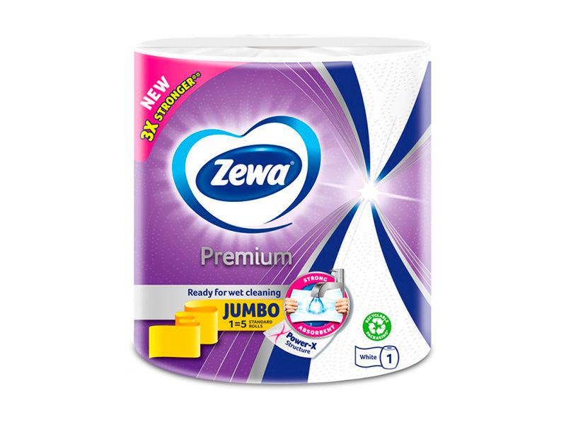 Бумажные полотенца Zewa Jumbo Premium 3 стр. N1 230 листов