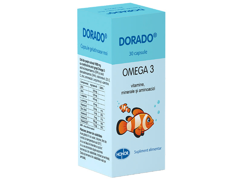 Dorado Omega 3 caps.gelat.