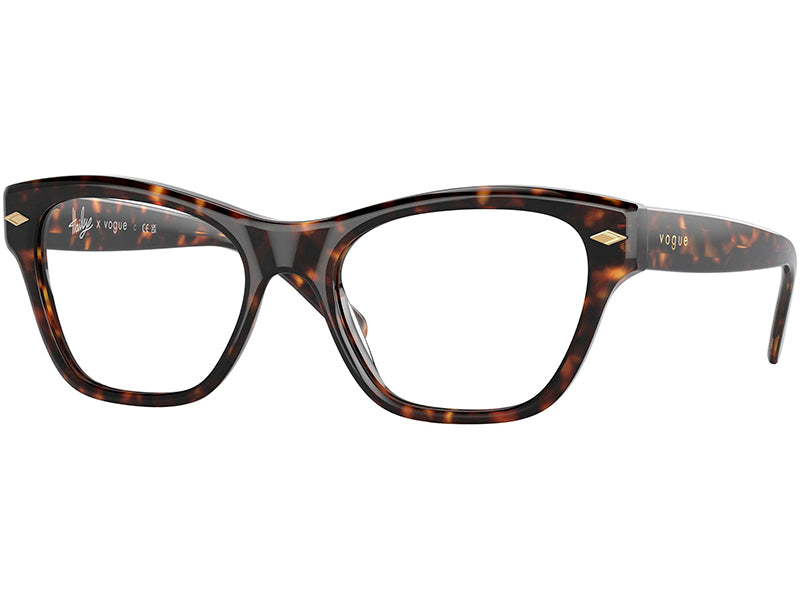 Rama optica Vogue VO5446-W656-52, din Acetat, p/u femei