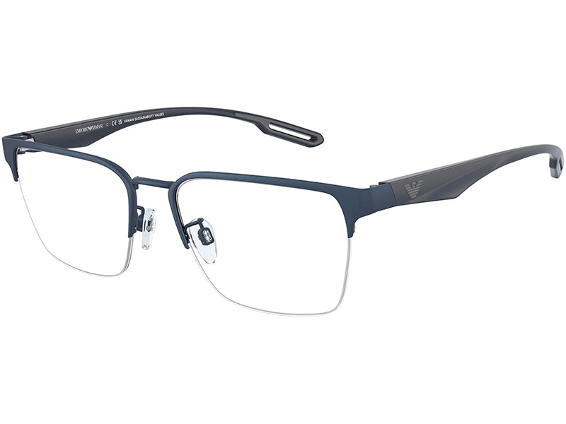 Rama optica Emporio Armani EA1137-3018-56, din Metal, p/u barbati