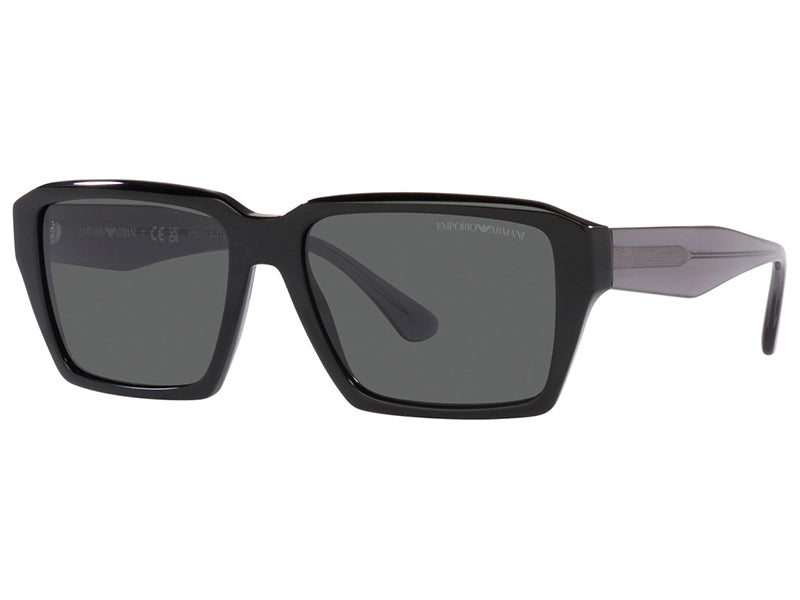 Солнцезащитные очки Emporio Armani EA4186-501787-58 из ацетата для женщин