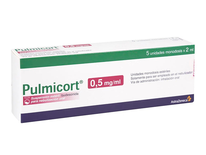Pulmicort susp.de inhalat prin nebulizator 0.5 mg/ml 2ml