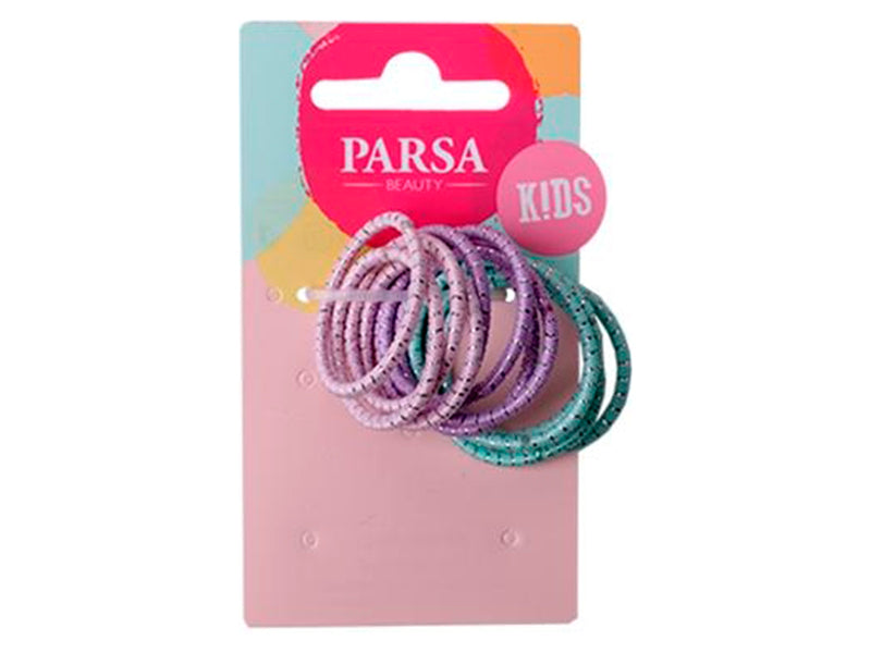 Parsa Beauty Kids Цветные резинки для тонких волос 3см