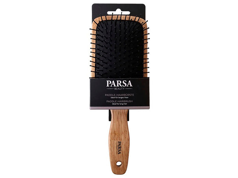 Щетка для волос Parsa Beauty Square с деревянной ручкой