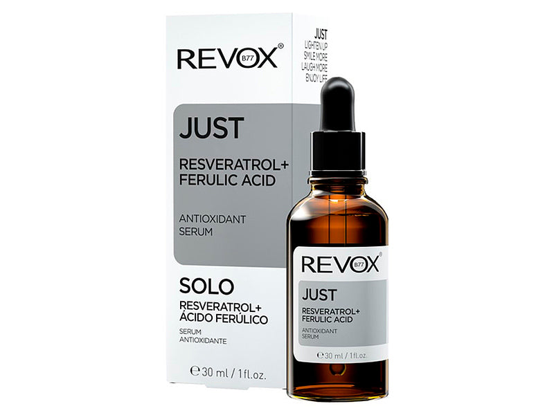 REVOX Just Resveratrol + антиоксидантная сыворотка с феруловой кислотой 30 мл