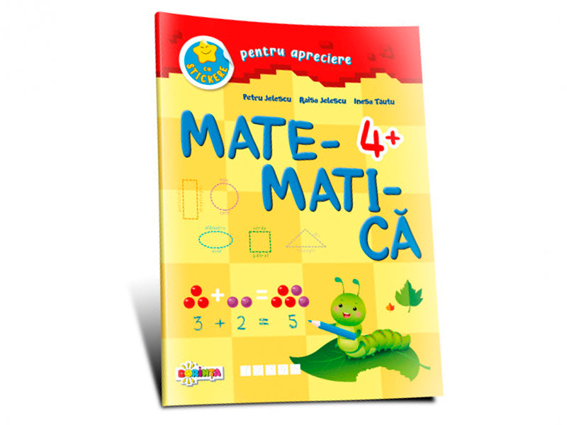 Carte Matematica 4+ cu stickere