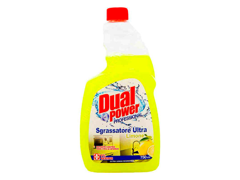 Dual Power Detergent-Spray Sgrasatore (degresant) Lemon Rezerva 750ml