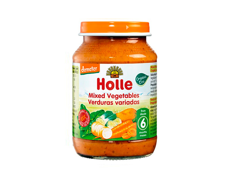 Holle Bio Organic piure cu amestec de legume (6 luni+) 190g