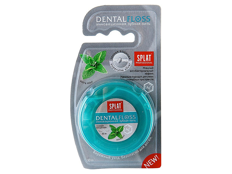 Splat Dental Floss Зубная нить Mint 30m