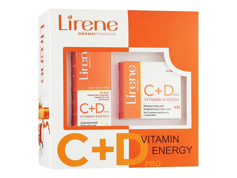 Lirene SET C+D Crema hranitoare si hidratanta profunda 50ml + Ser concentrat 30ml 7285-26