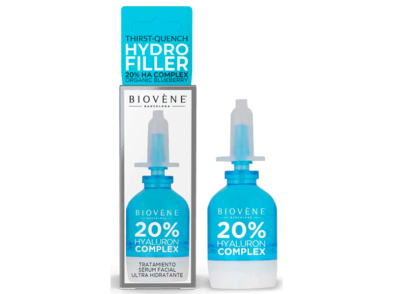 Сыворотка-филлер для лица Biovene с гиалуроновой кислотой черники 10мл