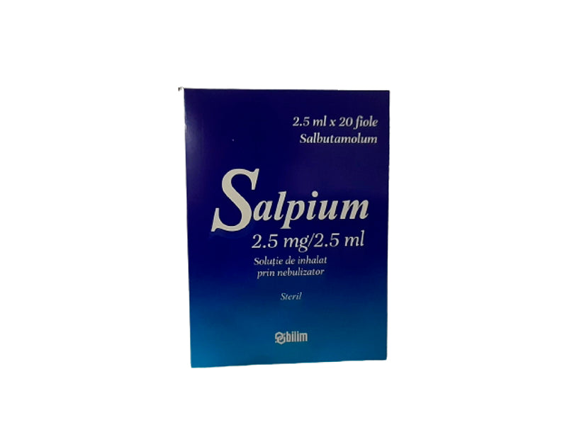Salpium Plus  sol. de inhalat prin nebulizator 0,5 mg/2,5 mg/2,5 ml 2,5ml