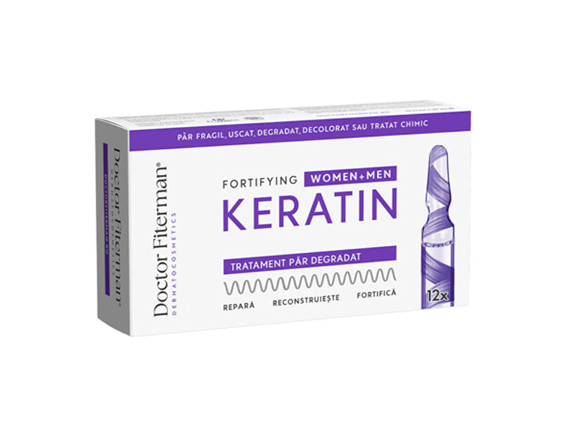 Doctor Fiterman Кератин укрепляющий для ломких волос N12 ампулы x10мл
