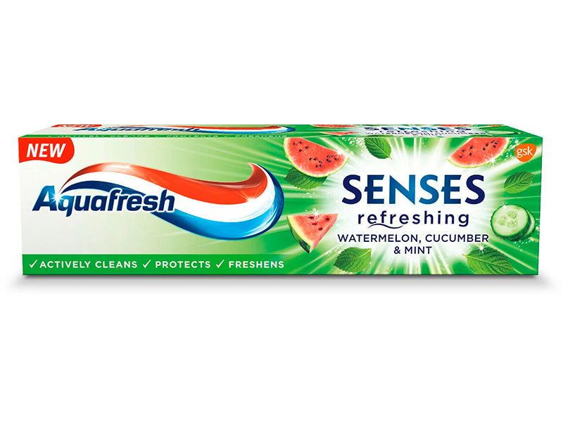 Aquafresh Pasta de dinti Senses Watermelon 75ml