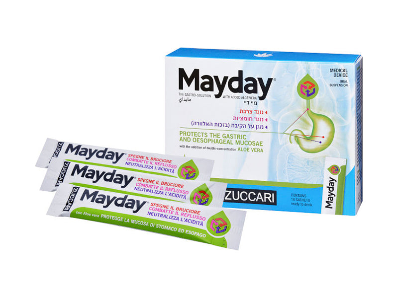 Mayday antacid anti-reflux cu AloeVera susp.10ml