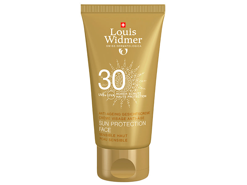 Louis Widmer Солнцезащитный крем для лица SPF 30 0% духи 50мл