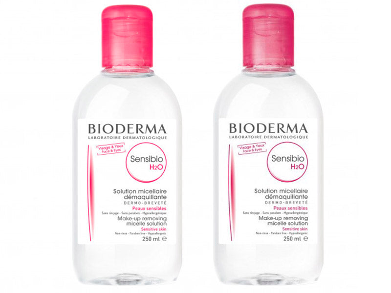 Средство для снятия макияжа Bioderma Sensibio H2O 250мл 1+1 (-50% от второго продукта)