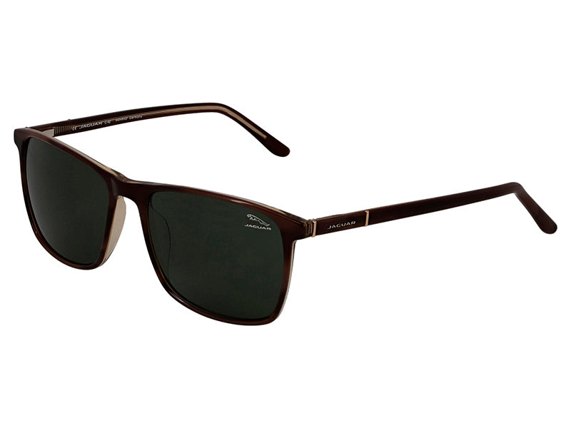 Солнцезащитные очки JAGUAR 37121-4612-56-17-145, из ацетата, мужские 