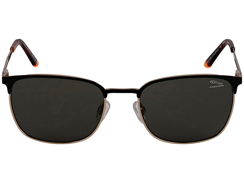 Солнцезащитные очки JAGUAR 37592-6100-55-19-145, из металла, мужские