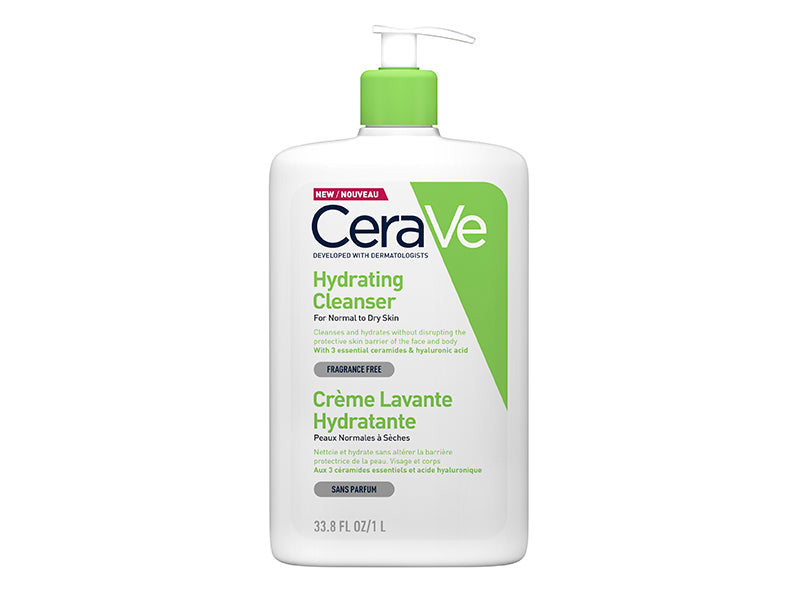 CeraVe Увлажняющий гель для умывания нормальной-сухой кожи 1л