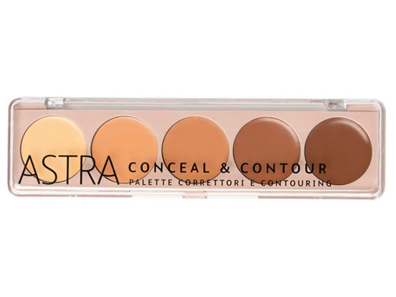 Палетка консилеров Astra Conceal &amp; Contour Concealer Palette 6,5 г