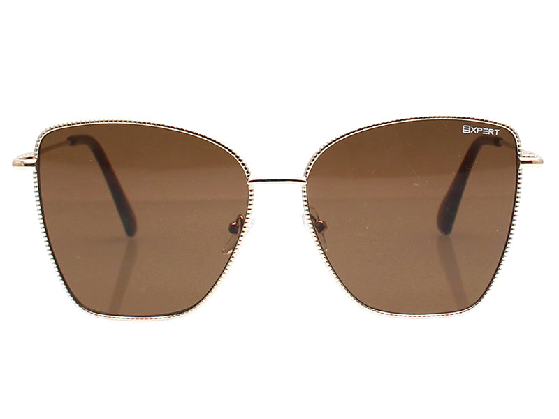 Солнцезащитные очки Expert A72004, коричнево-золотые