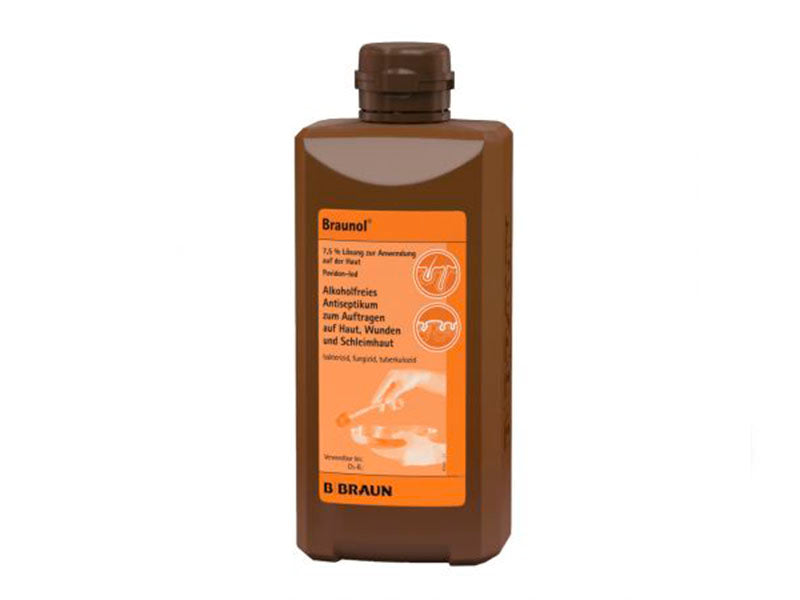 Braunol solutie cutan./sol. bucofaring.7,7 mg/ml 500ml