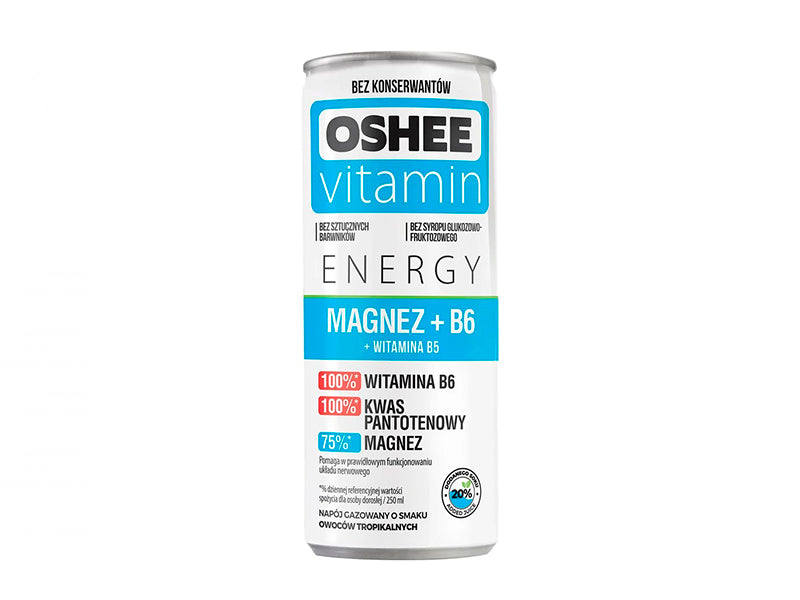 Oshee Vitamin Energy Magneziu + Vitamine lime 250ml