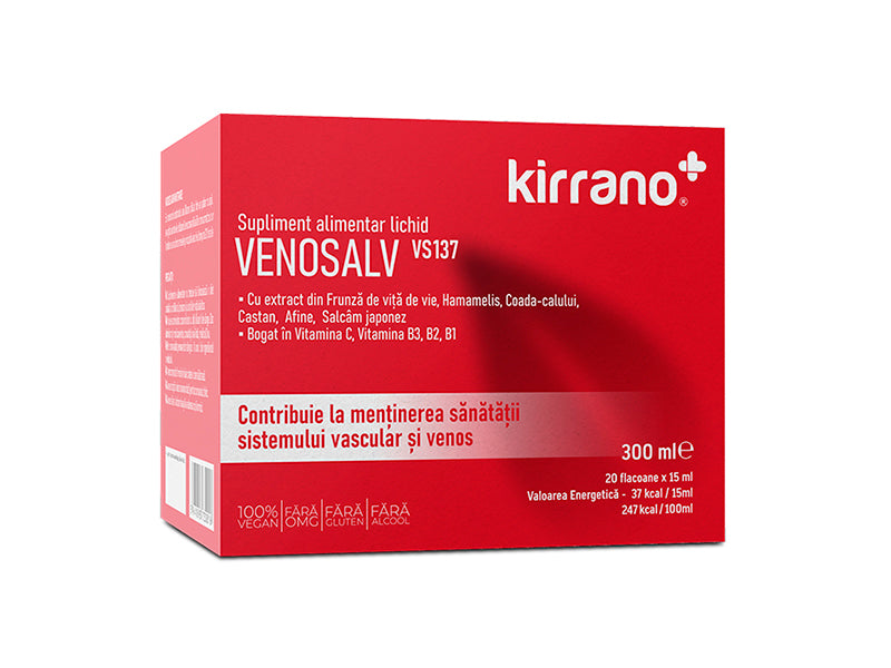KIRRANO VENOSALV VS137 solutie 15ml