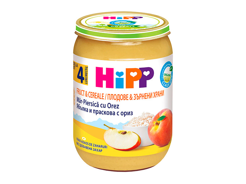 Рис Hipp 4703 Пирей фруктовый 190г