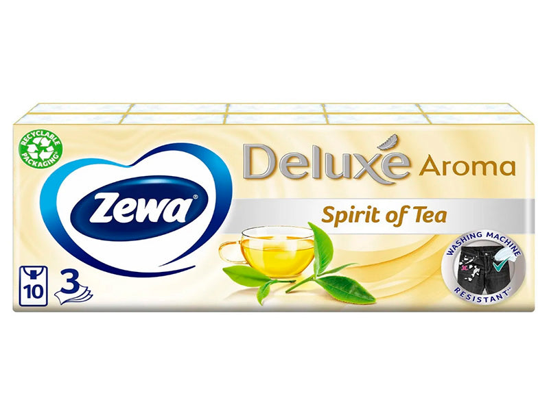 Zewa Deluxe Сухие салфетки Spirit of Tea 3 стр. N10