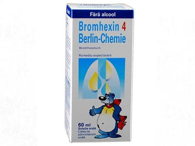 Bromhexin 4mg/5ml sol.orala 60ml