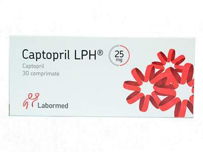 Captopril LPH 25mg comp. (5066284466316)