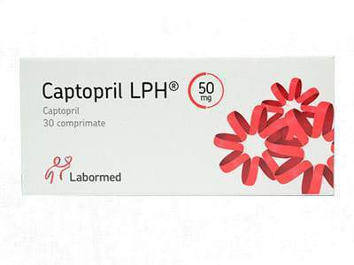 Captopril LPH 50mg comp. (5066284433548)
